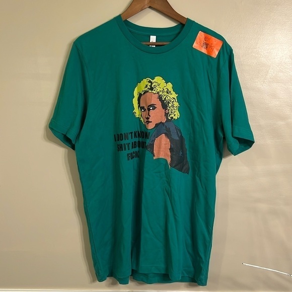 Bella Canvas Ozark Meme Graphic Screen T-Shirt Green Short Sleeve Size XL NWT - Picture 2 of 4